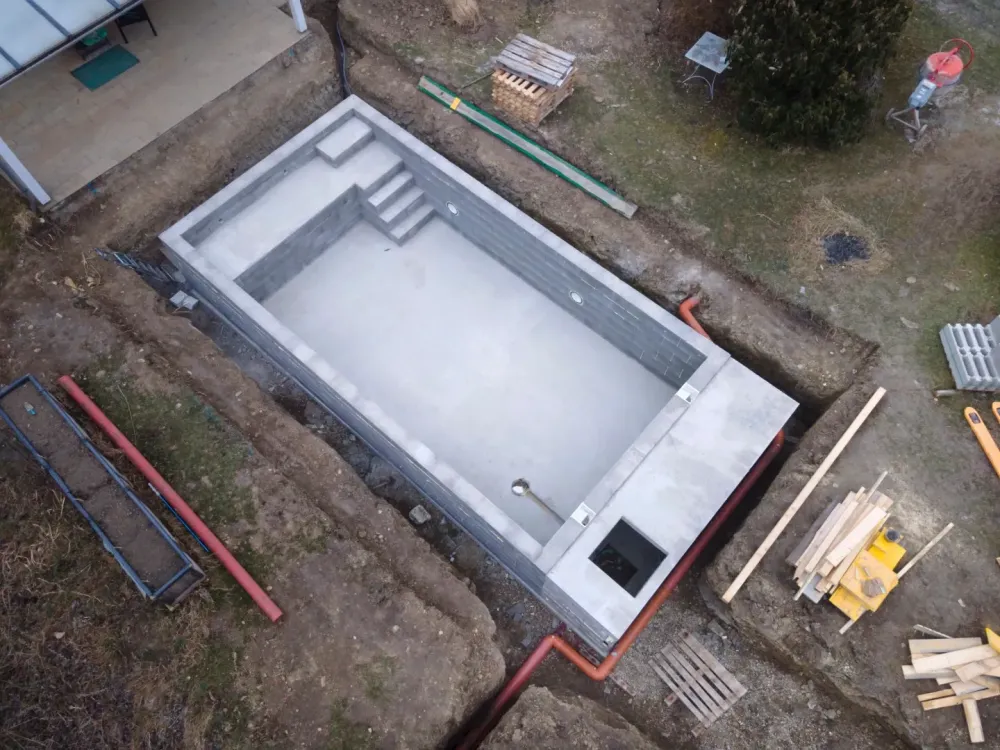 installation piscine